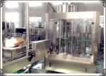 3in 1 Glass Water Bottle Filling Machine 6000kg 8.63kw Stainless Steel Material