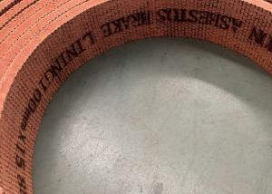 Wholesale Grinded Brake Lining Roll Redish Winch Brake Lining Grounded Woven Brake Lining from china suppliers