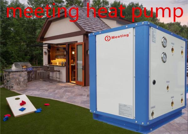 Mds50d water source Trinity heat pump domestic hot water supply and space