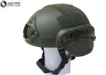 Print Slideway Tactical Ballistic Helmet Night Vision Attachable Kevlar