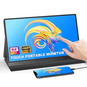 Wholesale 1080P HDMI IPS Gaming Portable Monitor Touchscreen USB Type C from china suppliers