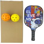 Deluxe Net Carbon Fiber Pickleball Paddle Raquetas De Pp Honeycomb Custom