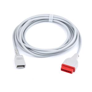 Wholesale Utah Transducer Side Blood Pressure Cable 11 Pin With Red Connector from china suppliers