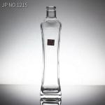 Super Flint Bottle Crystal Glass Brandy Bottle With Screw Cap For Your