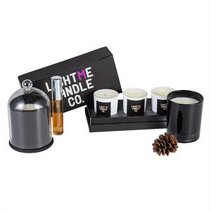 Wholesale Pillar Shape Diffuser Candle Set / Scented Home Fragrance Gift Set Custom Size from china suppliers
