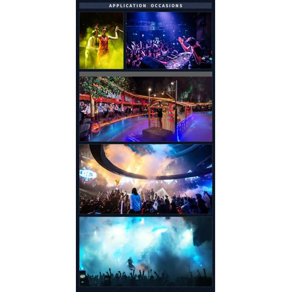 Preheating Time 40 Seconds 1700w Stage Disco Stage Effect Smoke Fog Machine for Stage