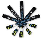 Custom Fabric NFC RFID Festival Bracelet Wristband For Social Distancing Access