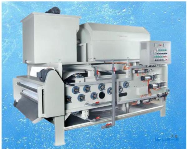 Treatment Wastewater Belt Press Rotating Drum Thickener Automatic Position