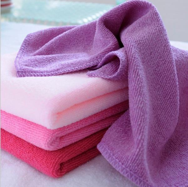 30 * 70cm absorbent microfiber towel Anti Shrink Soft Microfiber Hand Towel Face