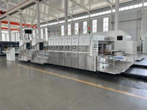 Wholesale Industrial Printer Slotter Die Cutter Machine Custom Inline Folder Gluer from china suppliers