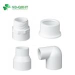 White 1 prime PVC Pipe Fitting Sch40 Reducing Coupling for Residential