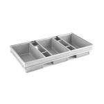 commercial 3/4/5/6 slotted non-stick toast box Alumminum steel baking tray toast