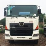 High Standard 10CBM Second Hand Truck Mixer , HINO 700 Truck Refubished