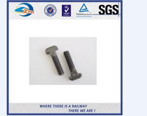 Wholesale DIN AREMA GB standard GI nuts and bolt on rails / rail fasteners from china suppliers
