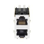 LPJG17747CNL 100/1000 Base-T Without LED 2X1 Port RJ45 Female Jacks