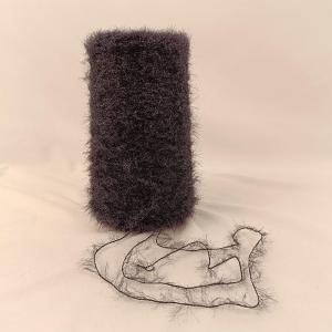 Wholesale 2.0cm Nm 7.5 Shiny Cat Hair Yarn Polyester Feather Yarn from china suppliers