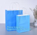 Design Luxury Brown Kraft Paper Shopping Bag With Handle,Customized Green