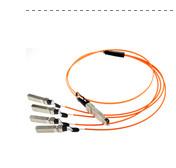 Wholesale DONGWE DW-QAOC-403C 40G QSFP to 4x 10G SFP+ Active Optical Cable from china suppliers