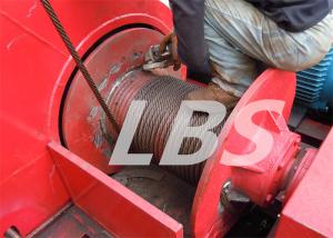Wholesale 40m/min Wire Rope Winding Hydraulic Drum Winch CCS approval from china suppliers