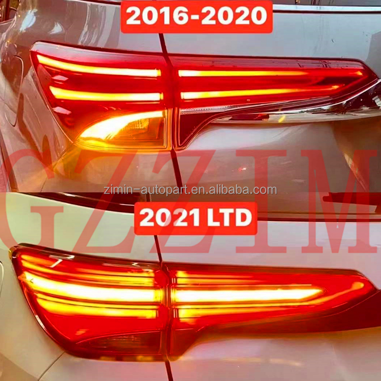 ABS Plastic Front And Rear Bumper Body Kits For Fortuner 2016 - 2021