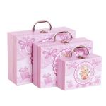 Mini Paperboard Cardboard Suitcase Gift Box Favor Packaging For Clothes