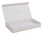 Handmade Flip Top Cardboard Box With Magnetic Closure Silk Screen Printing