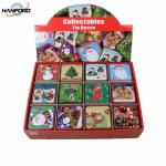 Rustproof Cookie Small Christmas Tins With Lids Thickened Lightweight