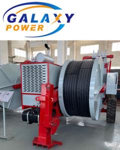 Wholesale 6 Ton Hydraulic Puller Winch Transmission Wire Pulling Equipment In Overhead Line from china suppliers