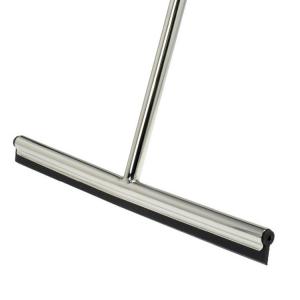 Wholesale stainless steel long handle floor cleaning wiper for the hall household floor bathroom squeegee from china suppliers