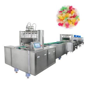 China Gumtop Sugarfree Candy Production Line 100kg / H Automatic Gummy Pouring on sale