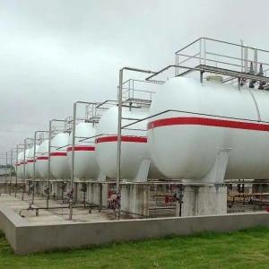 Wholesale 80cbm 100cbm LPG Gas Bullet Tank Liquid Propane Gas 60m3 40m3 50m3 from china suppliers
