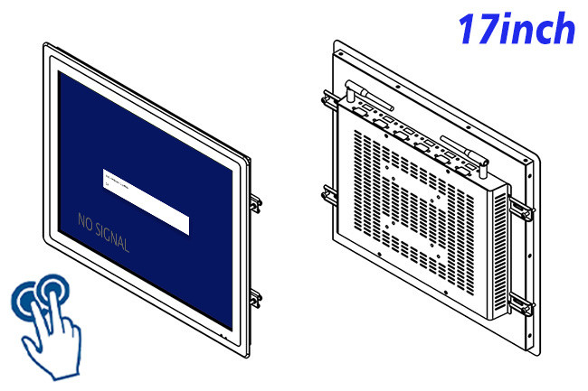 17-Inch Professional Screen for Industrial Automation and Monitoring Systems