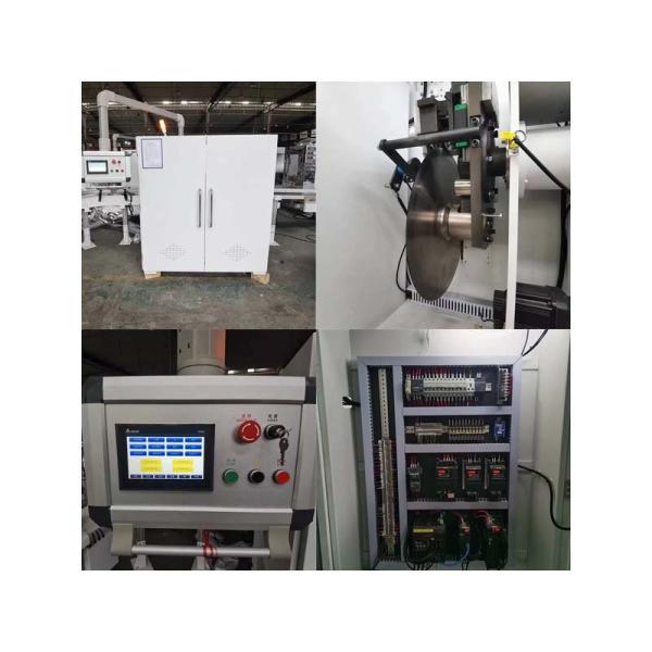 Jumbo Roll Toilet Paper Rewinding Cutting Packing Machine for Tissue Production