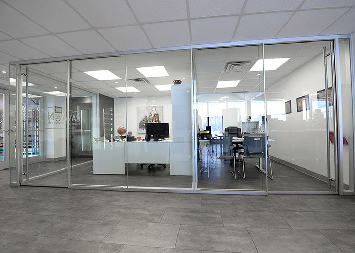 Glawall Partition Wall Concise Design Demountable High Security Single Glass Wall Partition