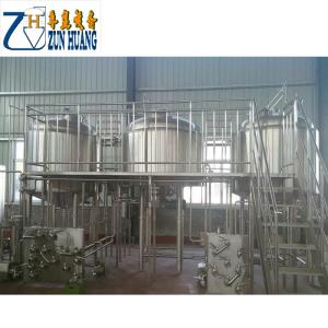 Wholesale Hotels 15 Bbl Brewing System , Turnkey Brewery Equipment With Steam Jacket from china suppliers