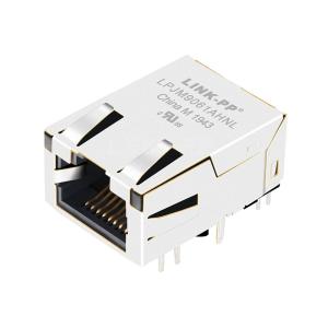 Wholesale LPJM9061AHNL 10G Base-T Low Porfile RJ45 Connector With Integrated Magnetics Tab UP Green/Yellow Led from china suppliers