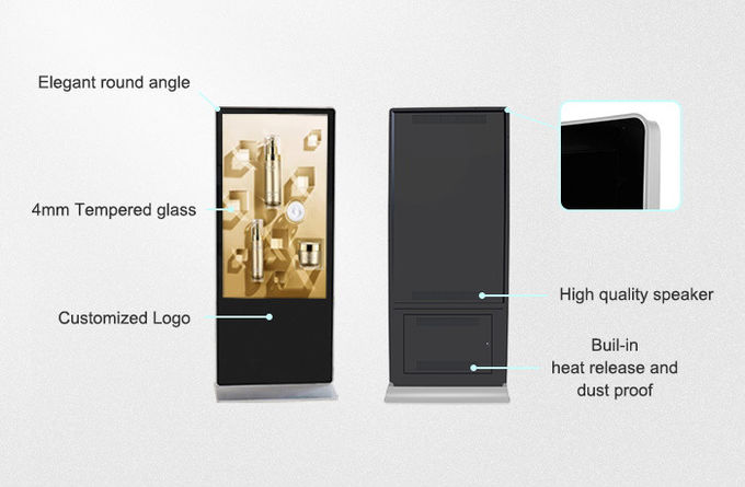 48 Inch Touch MP4 Player Digital Signage Kiosk For Advertisement
