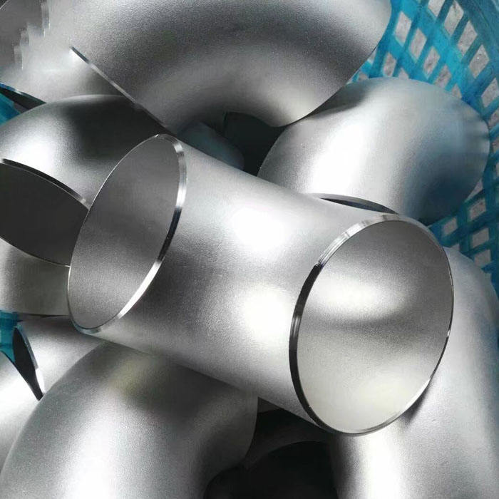Ss304 Flexible 90 Degree Elbow Stainless Steel Pipe Fittings Round Section Custom Size