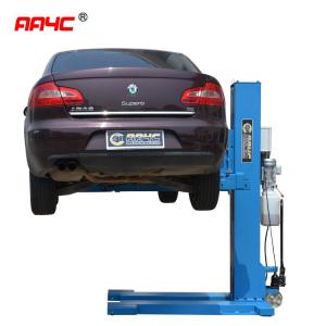 Wholesale Automotive Mobile Single Post Vehicle Lift Storage 2.5T Movable Hydraulic from china suppliers