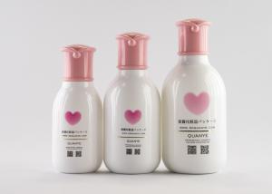 China Round Shoulder Shape Plastic Baby Shampoo Bottle Cosmetic Container 300ml 500ml on sale