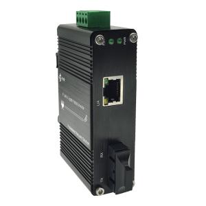 Wholesale Single Mode Single Fiber Sc 20km Media Converter Full Half Duplex Auto Negotiation Din Rail from china suppliers