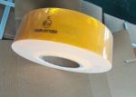 Prismatic Truck Yellow Reflective Tape On Commercial Vehicles Self Adhesive