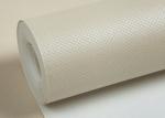Non - woven Pure Beige Modern Removable Wallpaper for Bedroom , Hotel