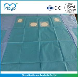 Wholesale EO Sterile Femoral Angio Drape With Full Reinforced Disposable from china suppliers