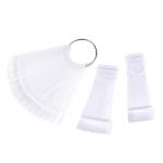 Round Head Nail Care Tools Acrylic Fake Nail Customized Size For Display Nail