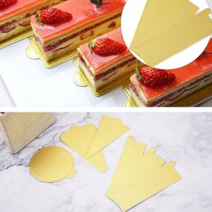 China Aluminium Gold Foil Mousse Paper Cake Base Dessert Holding paper cake base cake drum boards on sale