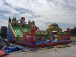 Double - Tripple Stitch Inflatable Slide Water Bouncy Castle Giant Commercial