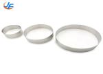 RK Bakeware China- Stainless Steel Mousse Ring For Making Mousse Cake