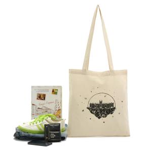 Wholesale Custom Handle Natural Grocery Canvas Cotton Tote Bags from china suppliers