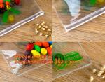 Customized Plastic Zipper File Folder Bag, PVC Slider Zip Closure A4 Paper